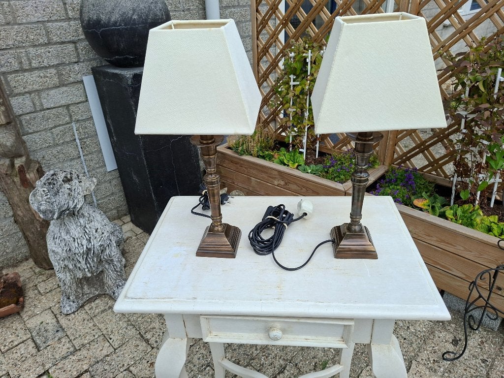schitterende schemerlamp met panter als voet, Ophalen of Verzenden, Zo goed als nieuw