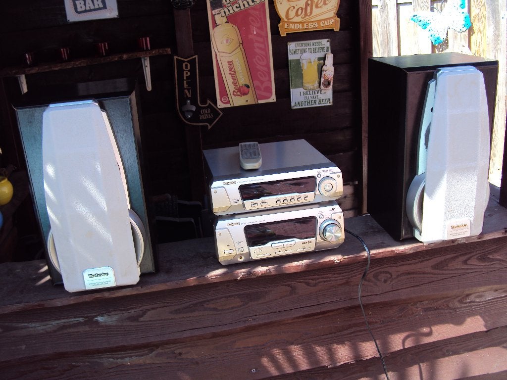 Technics stereoset. Dik geluid. Kleine prijs.  A.B. Speakers, Gebruikt, Losse componenten, Tuner of Radio, Ophalen
