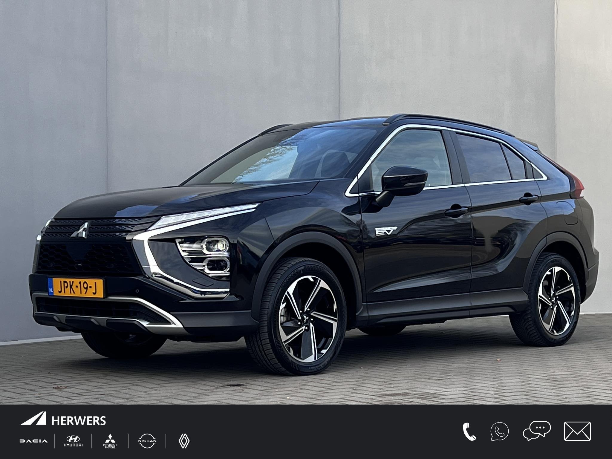 Mitsubishi Eclipse Cross 2.4 PHEV Intense+ / Fabrieksgaranti, Auto's, Mitsubishi, Bedrijf, Te koop, Eclipse Cross, 4x4, ABS, Achteruitrijcamera