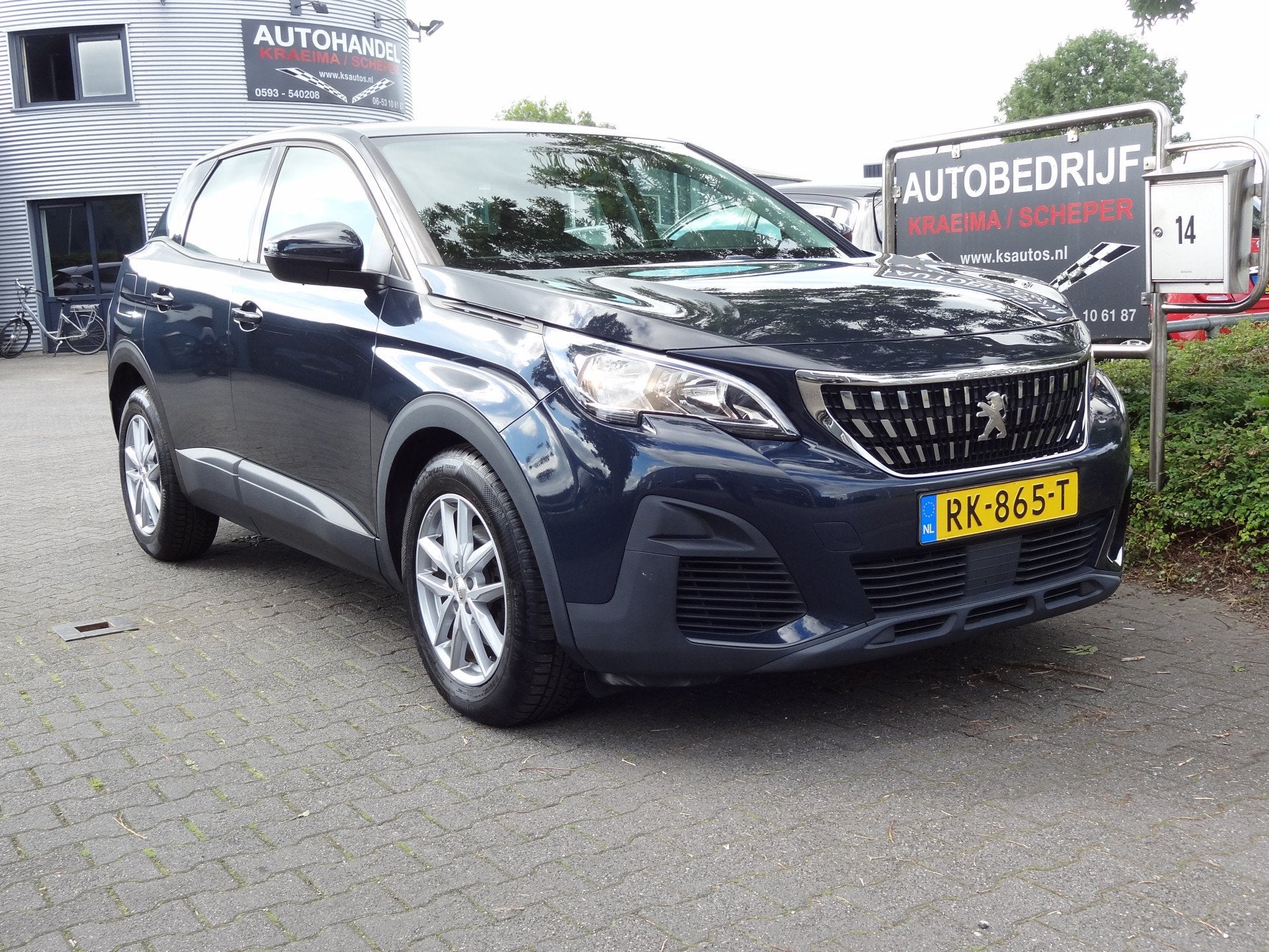 Peugeot 3008 1.2 PureTech Access (bj 2018), Auto's, Gebruikt, Euro 6, 1199 cc, Verwarmde buitenspiegels
