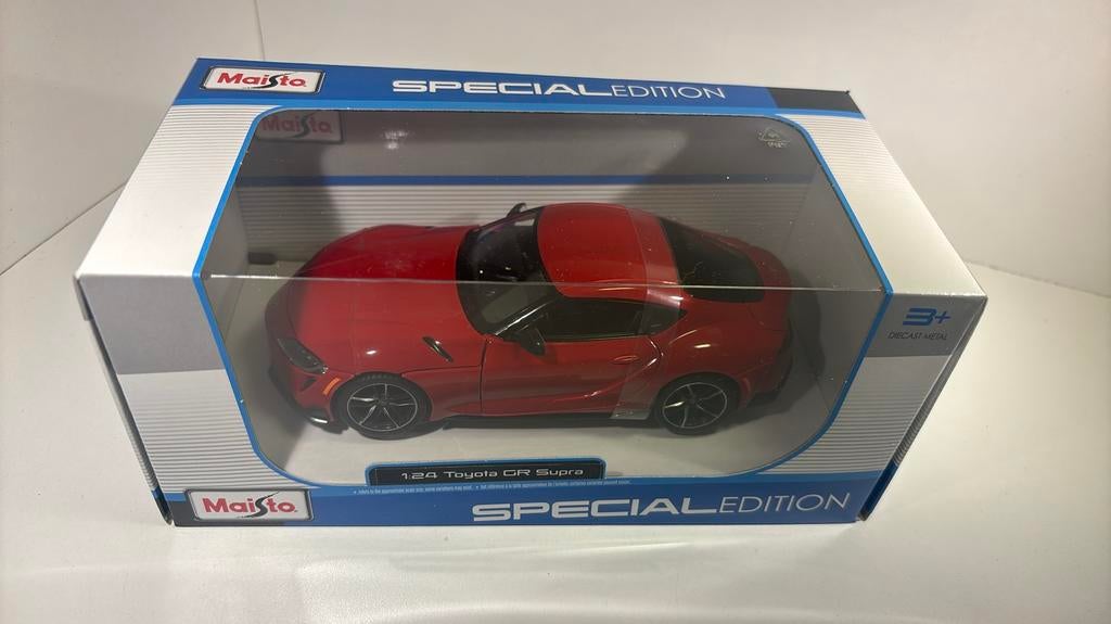 Toyota gr supra maisto 1.24, Maisto, Ophalen of Verzenden, A, A
