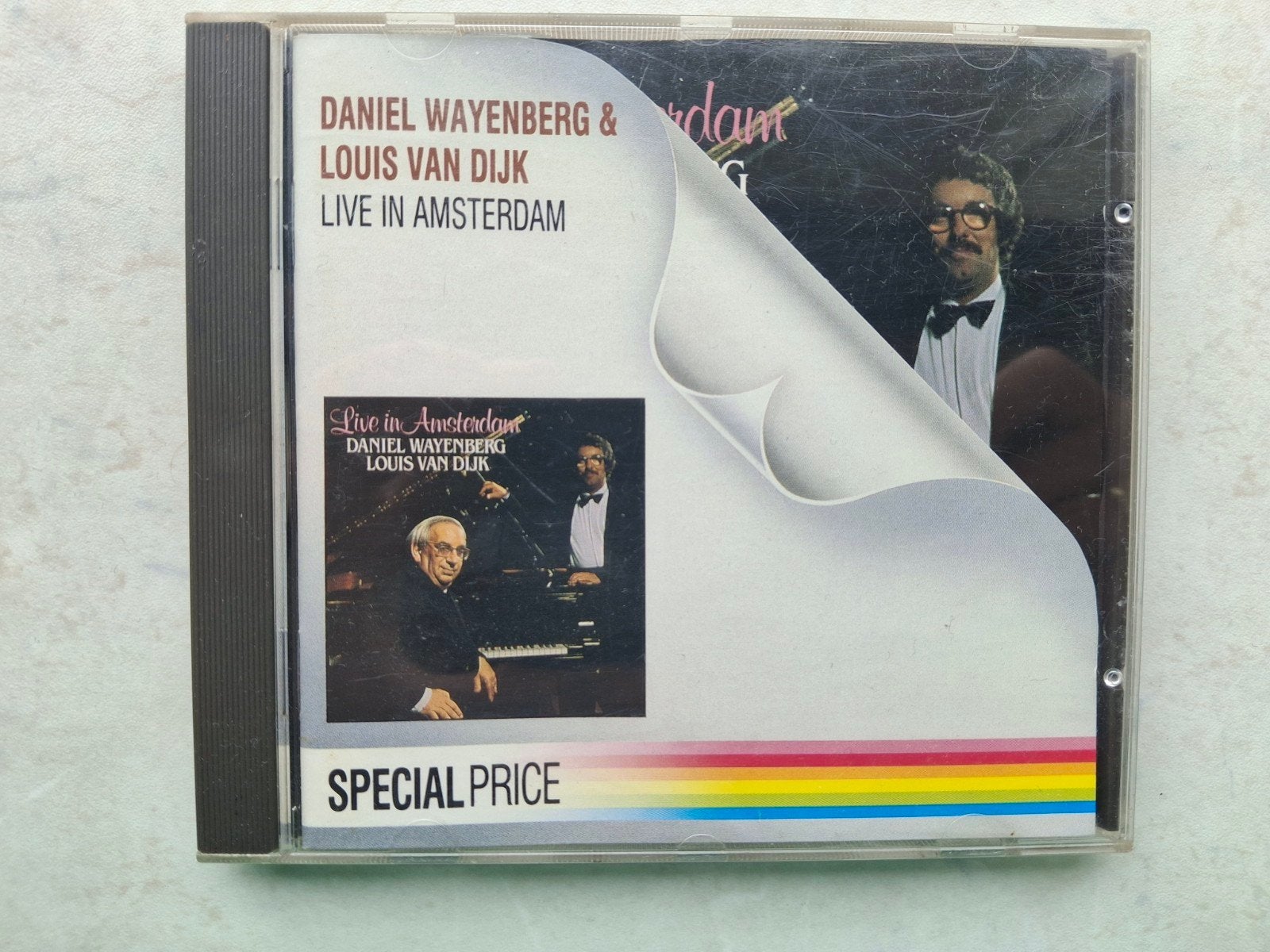 Daniel Wayenberg & Louis van Dijk - Live in Amsterdam CD, Cd's en Dvd's, Gebruikt, Overige componisten, Modernisme tot heden, Ophalen of Verzenden