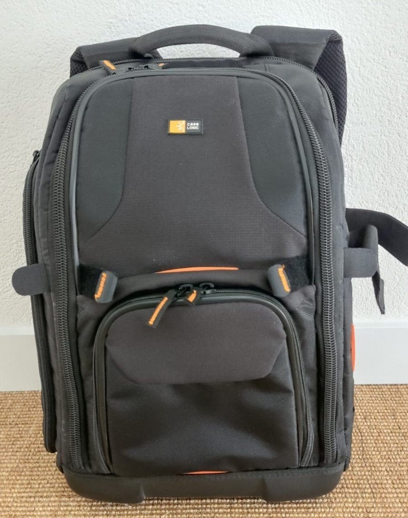 Case Logic Cameratas/Rugzak - Zwart met Oranje Interieur, Overige typen, Ophalen of Verzenden, Zo goed als nieuw, Overige merken