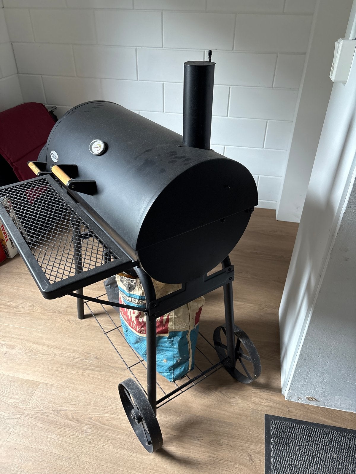 Texas Grill BBQ Smoker - Gebruikt maar in goede staat, Ophalen of Verzenden, Gebruikt