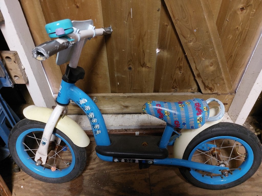 loopfiets, Ophalen, Gebruikt, Velgrem, Minder dan 16 inch