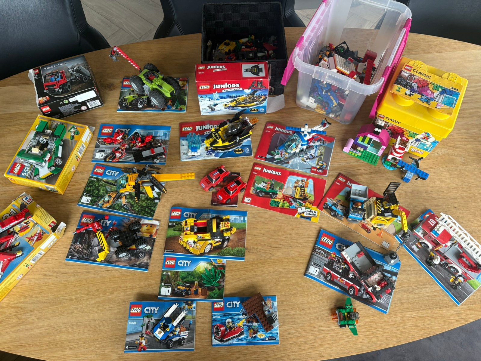 Lego sets creator city junior classic en technic, Ophalen of Verzenden, Zo goed als nieuw, Lego