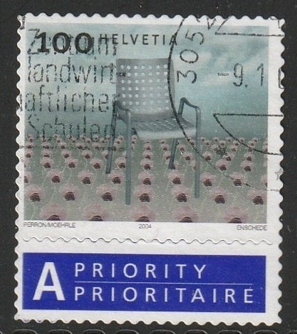 Zwitserland 2004 1873 Stoel 100c, Gest, Ophalen of Verzenden, Gestempeld