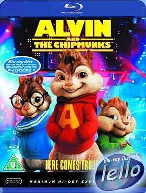 Blu-ray: Alvin and the Chipmunks (2007Jason Lee) OS NLO/G, Ophalen of Verzenden, Zo goed als nieuw, Humor en Cabaret