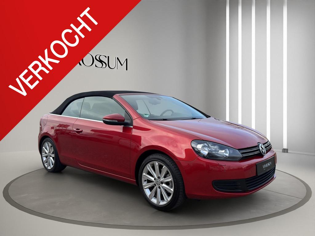 Volkswagen Golf Cabriolet 1.2 TSI BlueMotion Cabrio Stoelver, Auto's, Voorwielaandrijving, Stof, Gebruikt, 4 stoelen
