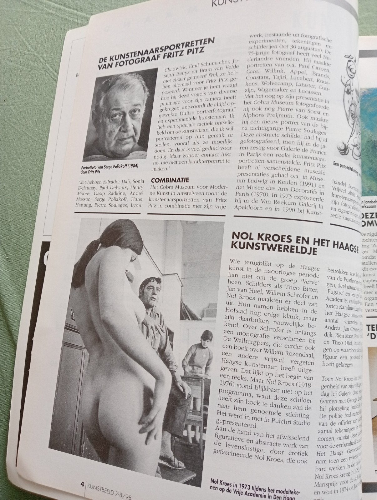 Kunstbeeld Tijdschrift - Juli/Aug 1998, Ophalen of Verzenden, Gelezen, Overige typen