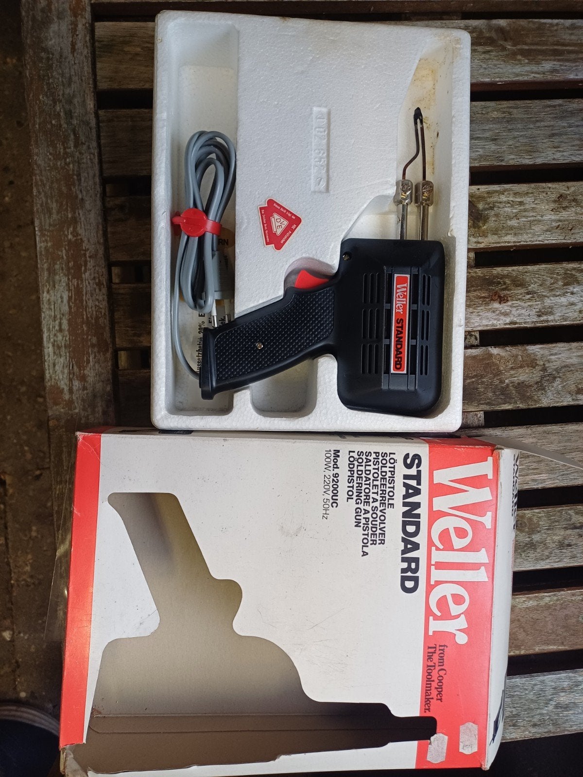 Weller Standard Soldeerpistool Mod. 9200UC 100W, Doe-het-zelf en Verbouw, Ophalen of Verzenden