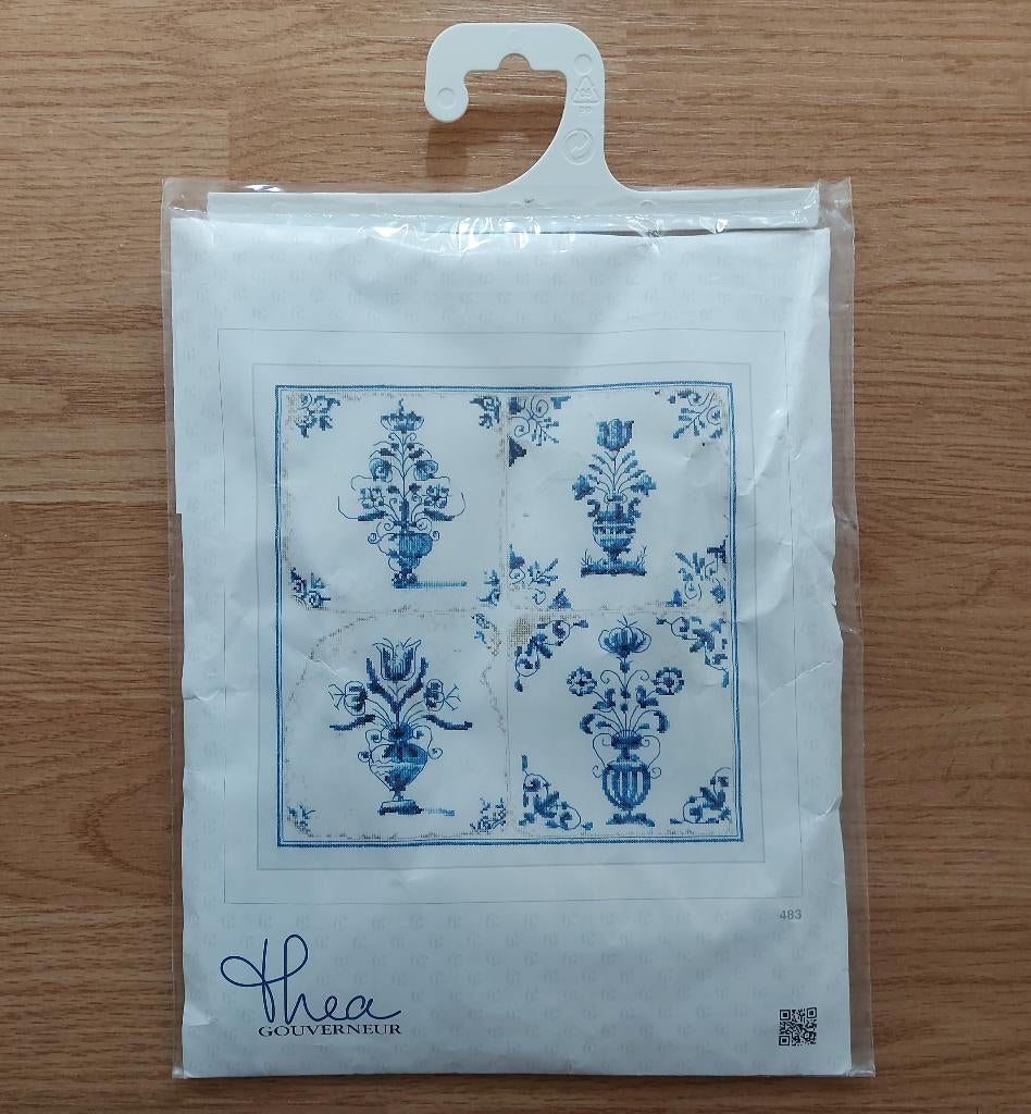 Borduurpakket nr. 483 van Thea Gouverneur, Ophalen of Verzenden, Nieuw, Handborduren, Borduurpakket