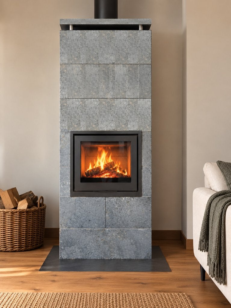 Strakke Jotul FS 160 Grote Speksteenkachel 7-8 kW, Ophalen, Gebruikt, Houtkachel, Vrijstaand