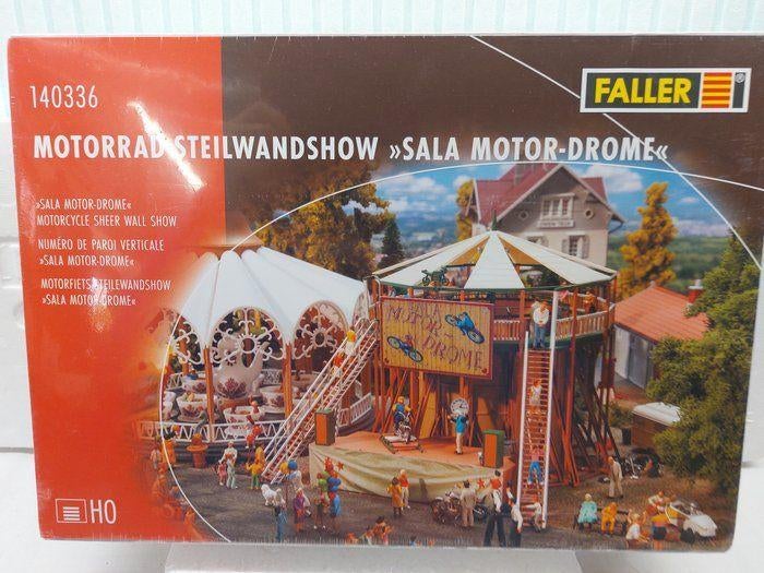 FALLER 140336: bouwpakket steile-wandattractie kermis, Hobby en Vrije tijd, Overige merken, Wisselstroom, Brug, Tunnel of Gebouw