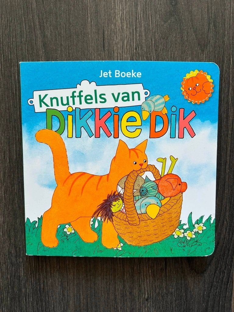 Knuffels van Dikkie Dik -Jet Boeke - Kartonboek, Ophalen of Verzenden, Gelezen, Jet Boeke