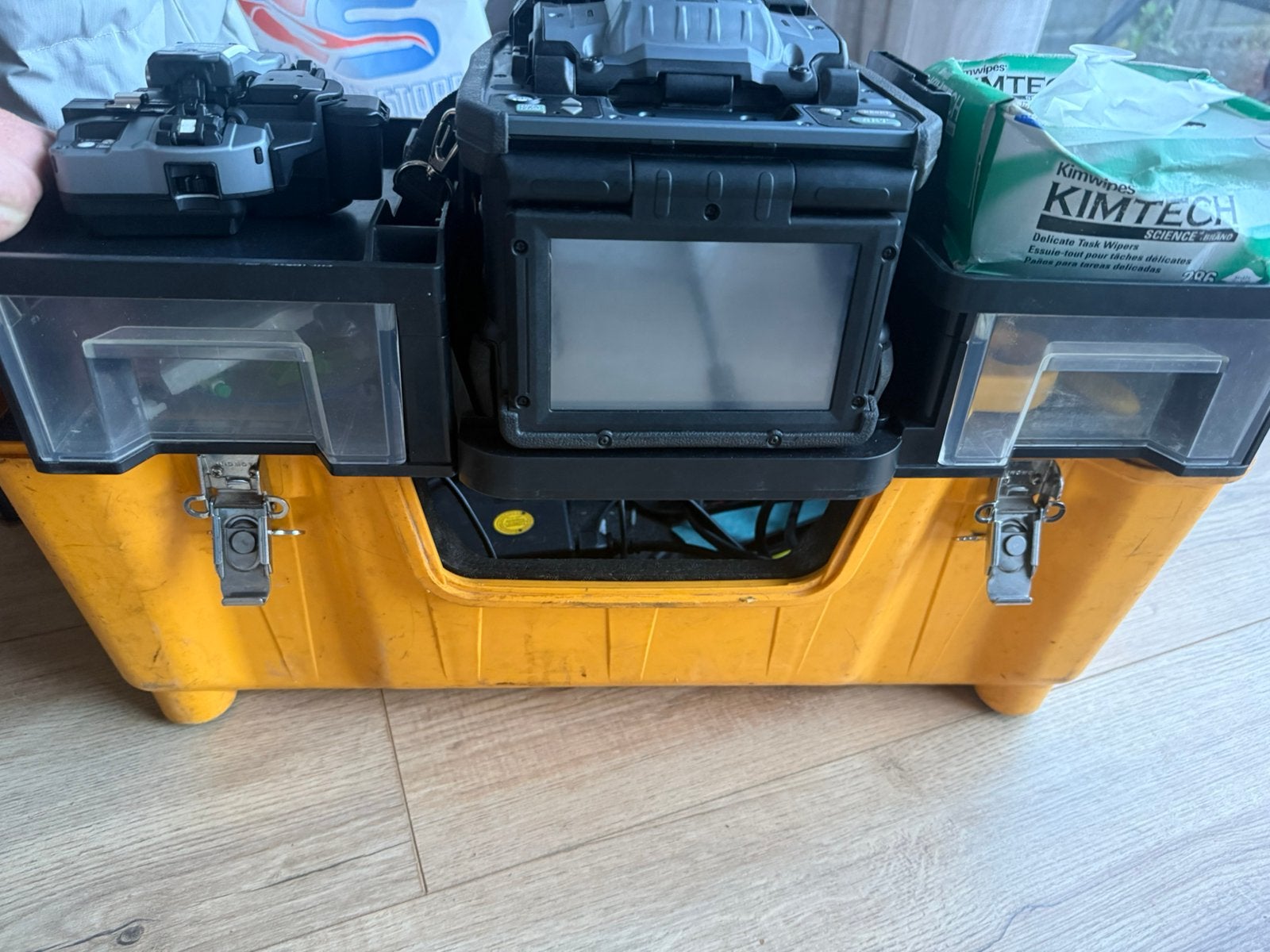 Fujikura 90S+ glasvezel lasmachine incl. CT50-148900 cleaver, Ophalen, Zo goed als nieuw