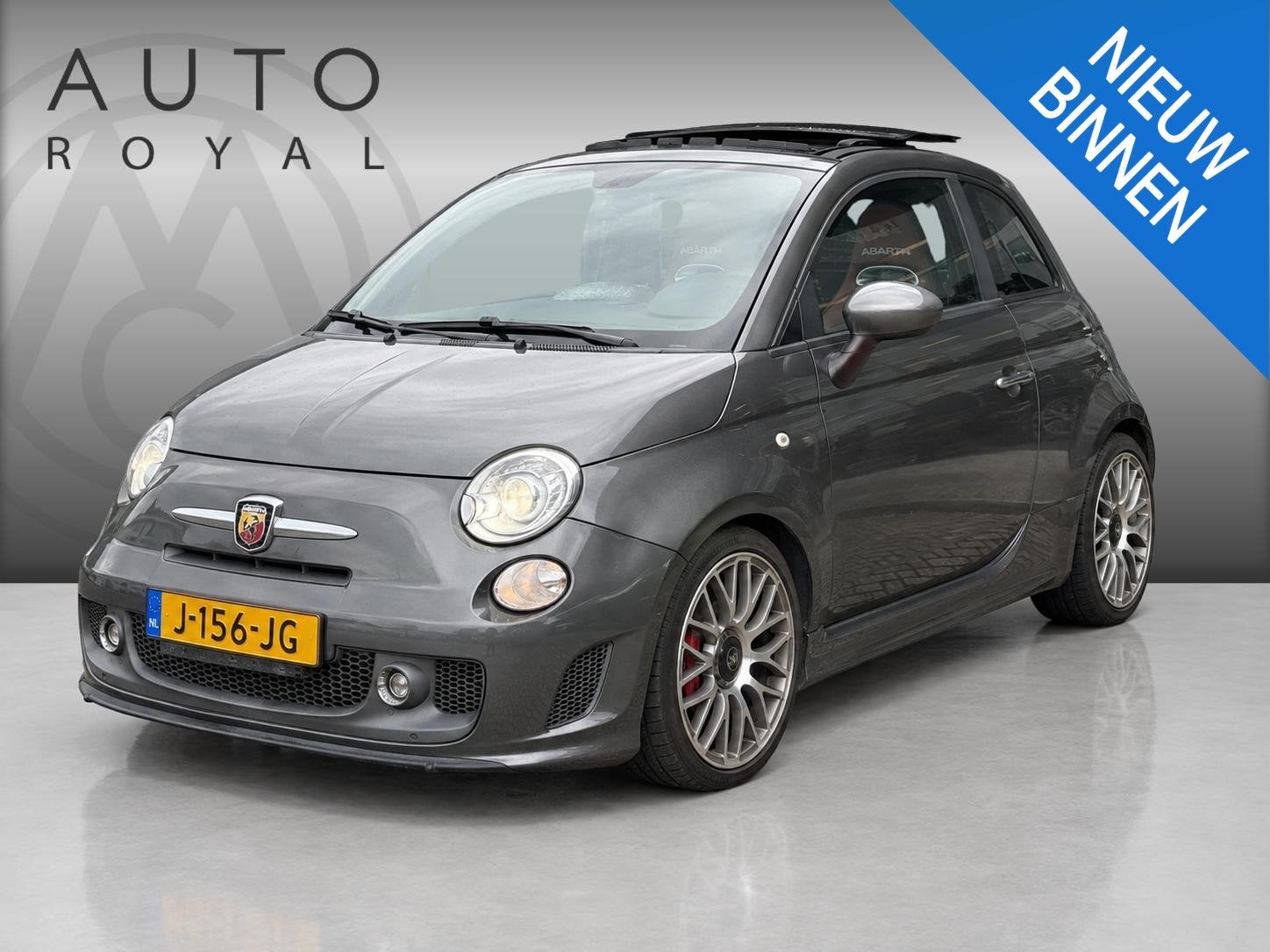 Fiat 500 1.4 T-Jet Abarth Turismo AUTOMAAT | PANORAMADAK | S, Auto's, Euro 6, 4 cilinders, Parkeersensor, Leder