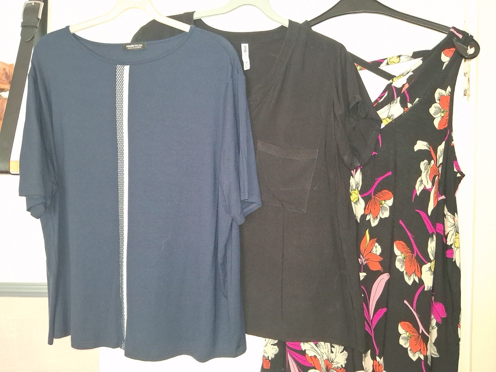 Pakketje maat 48, Ophalen of Verzenden, Zo goed als nieuw, Blauw, Blouse of Tuniek