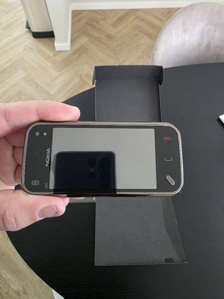 Nokia N97 mini, Ophalen of Verzenden, Zo goed als nieuw, Geen camera, Zwart