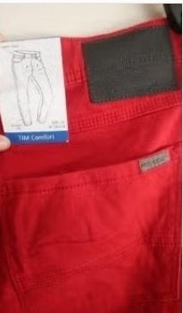 Nieuw me kaartje MILLER MONROE comfort jeans Rood 24 W34 L30, Verzenden, Nieuw, Overige kleuren, W33 - W34 (confectie 48/50)