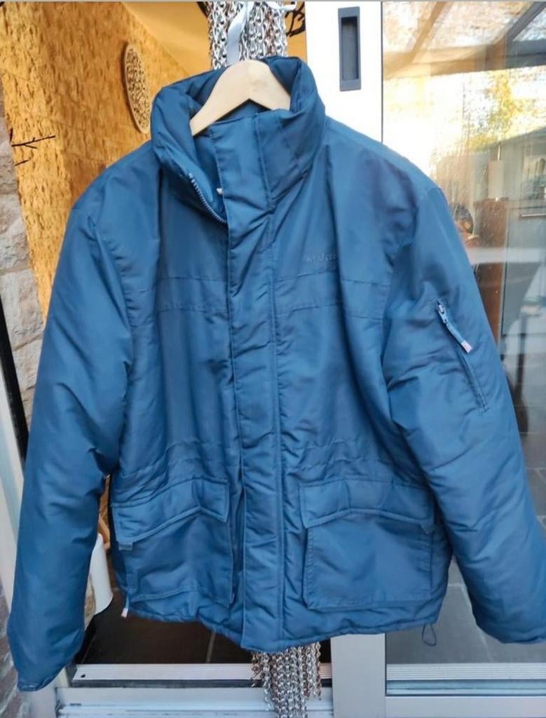 Nielsson Heren Winterjas - Maat L, Maat 52/54 (L), Blauw, Gedragen, Nielsson