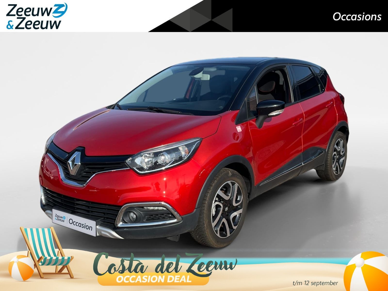 Renault Captur 1.2 TCe Helly Hansen *Automaat*Navigatie*Park, Auto's, Renault, Euro 5, Stof, Electronic Stability Program (ESP)
