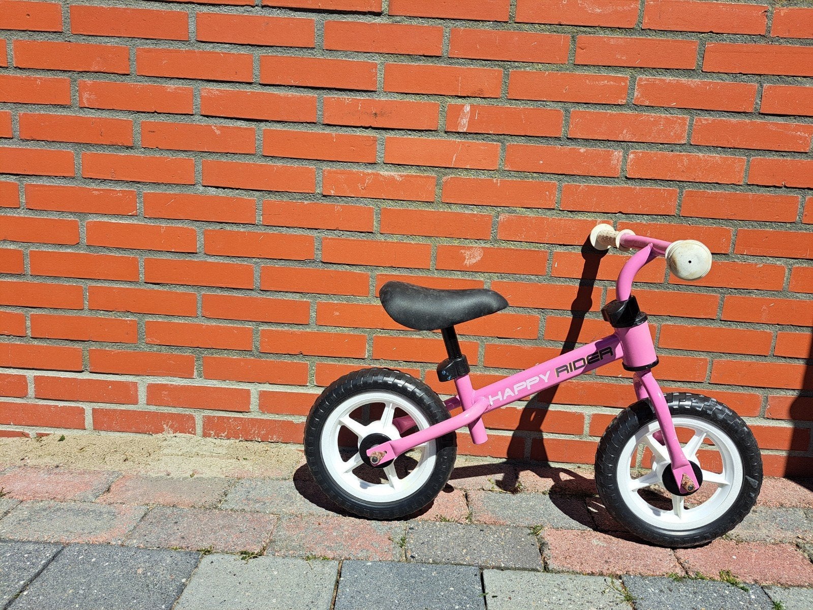 loopfiets stepfiets Happy, Fietsen en Brommers, Ophalen, Gebruikt, Minder dan 16 inch