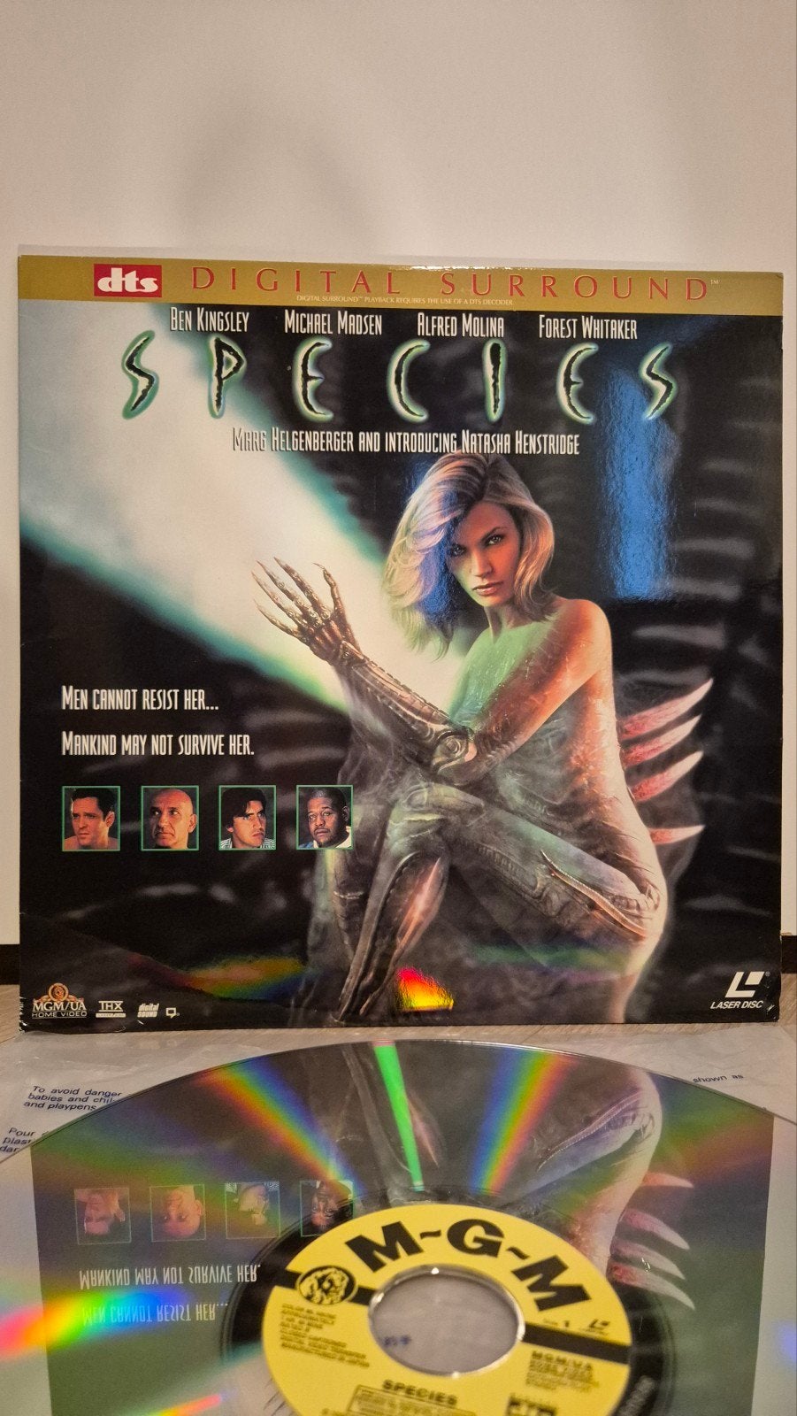 Species DTS Laserdisc, Cd's en Dvd's, Vanaf 16 jaar, Actie, Engels, Ophalen of Verzenden