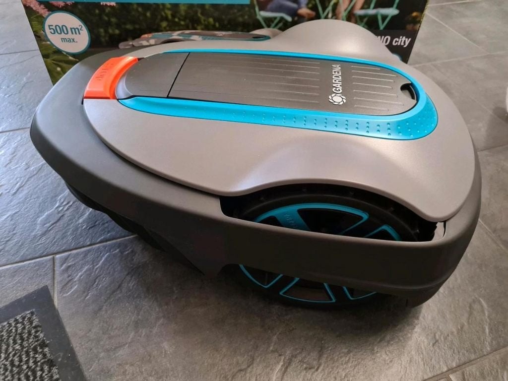 Gardena robotmaaier Sileno City 500, Tuin en Terras, Robotmaaiers, Ophalen, Nieuw, Minder dan 20 cm