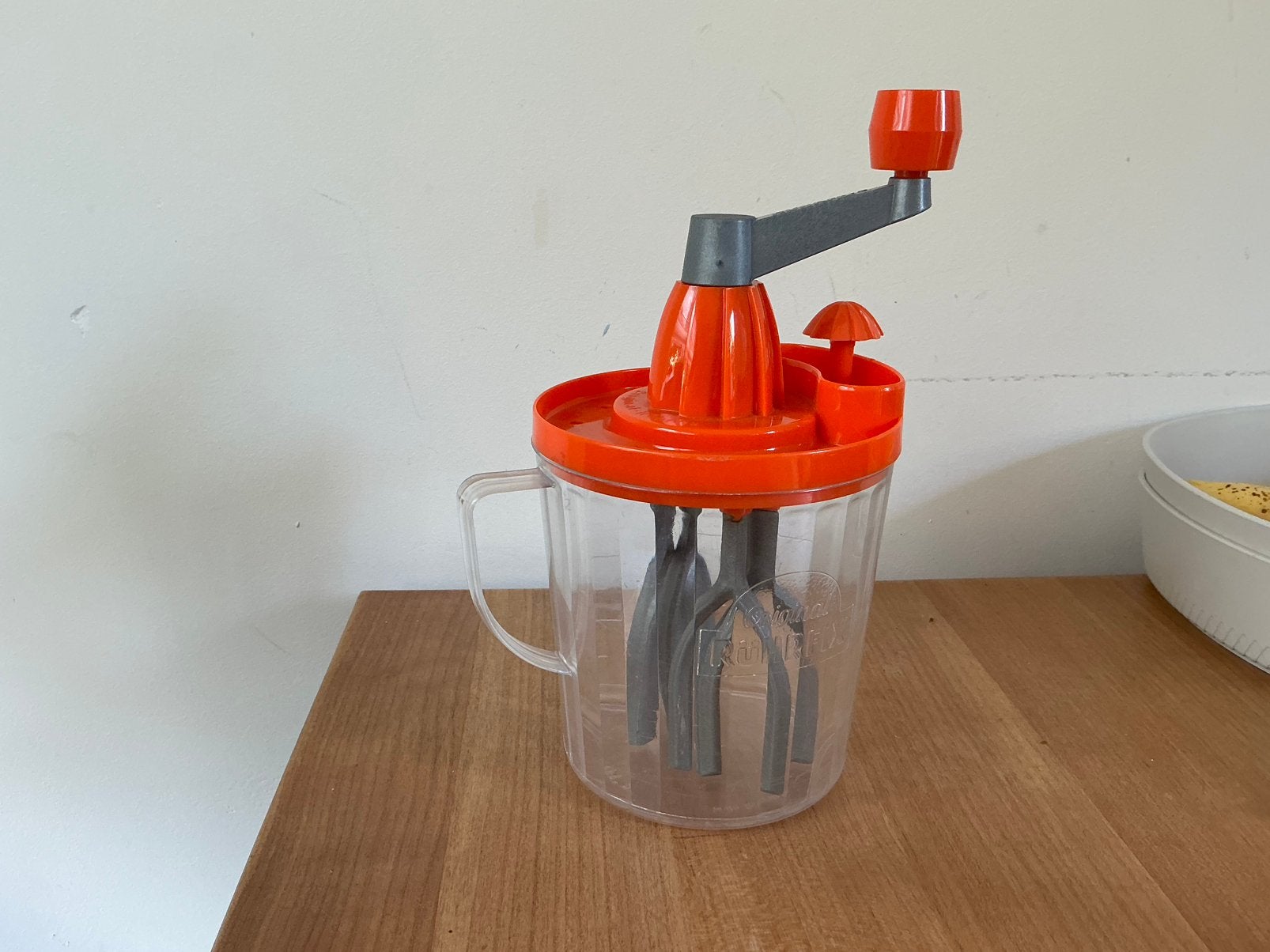 Oranje Rührfix - handmixer - kunststof, Ophalen of Verzenden