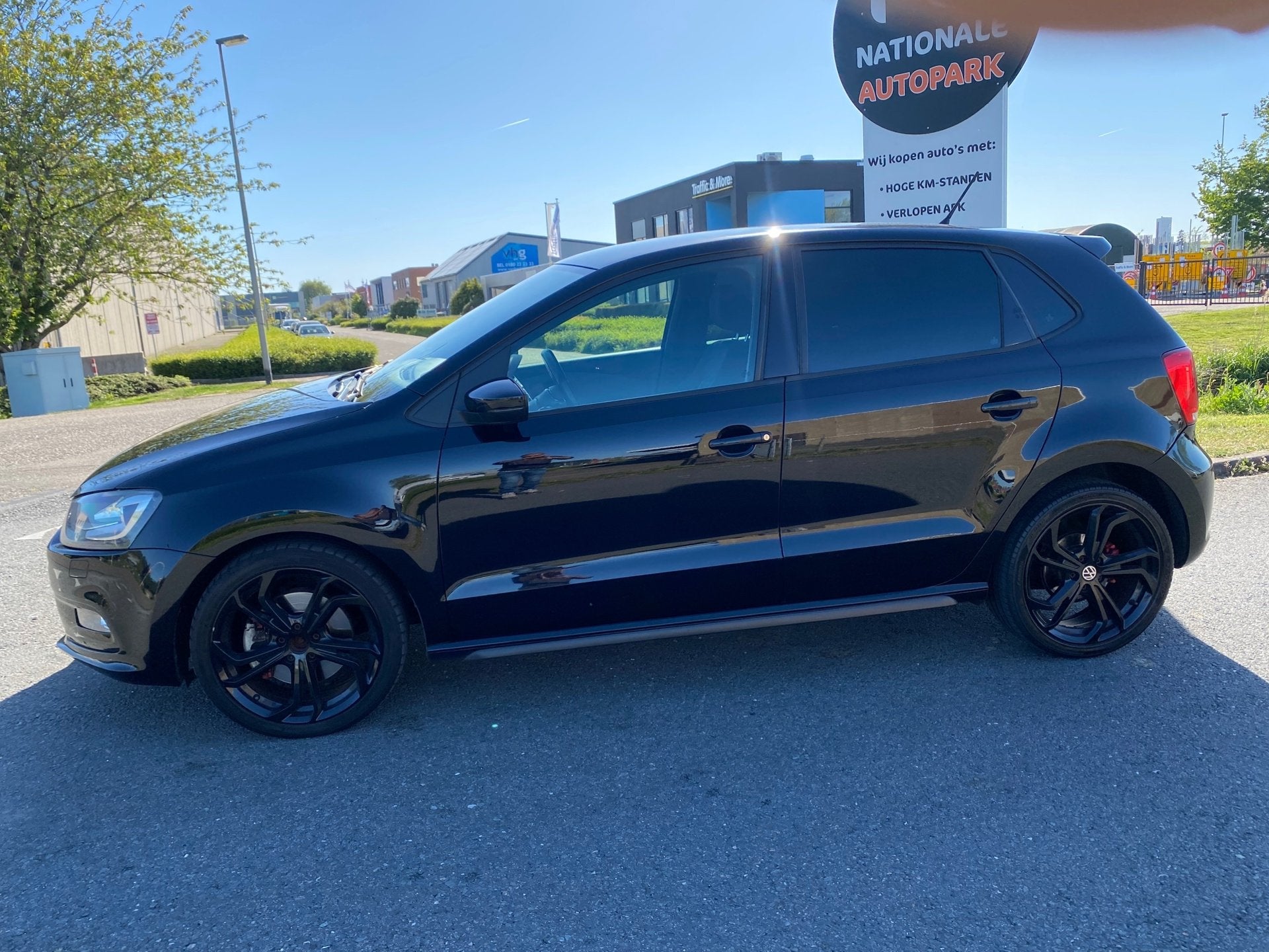 Volkswagen Polo | 2012 | 1.4 TSI GTI | Automaat | EXPORT & H, Auto's, Euro 5, 4 cilinders, Zwart, 630 kg
