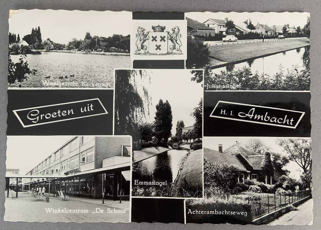 Groeten uit Hendrik-Ido-Ambacht, Ophalen of Verzenden, Gelopen, Zuid-Holland