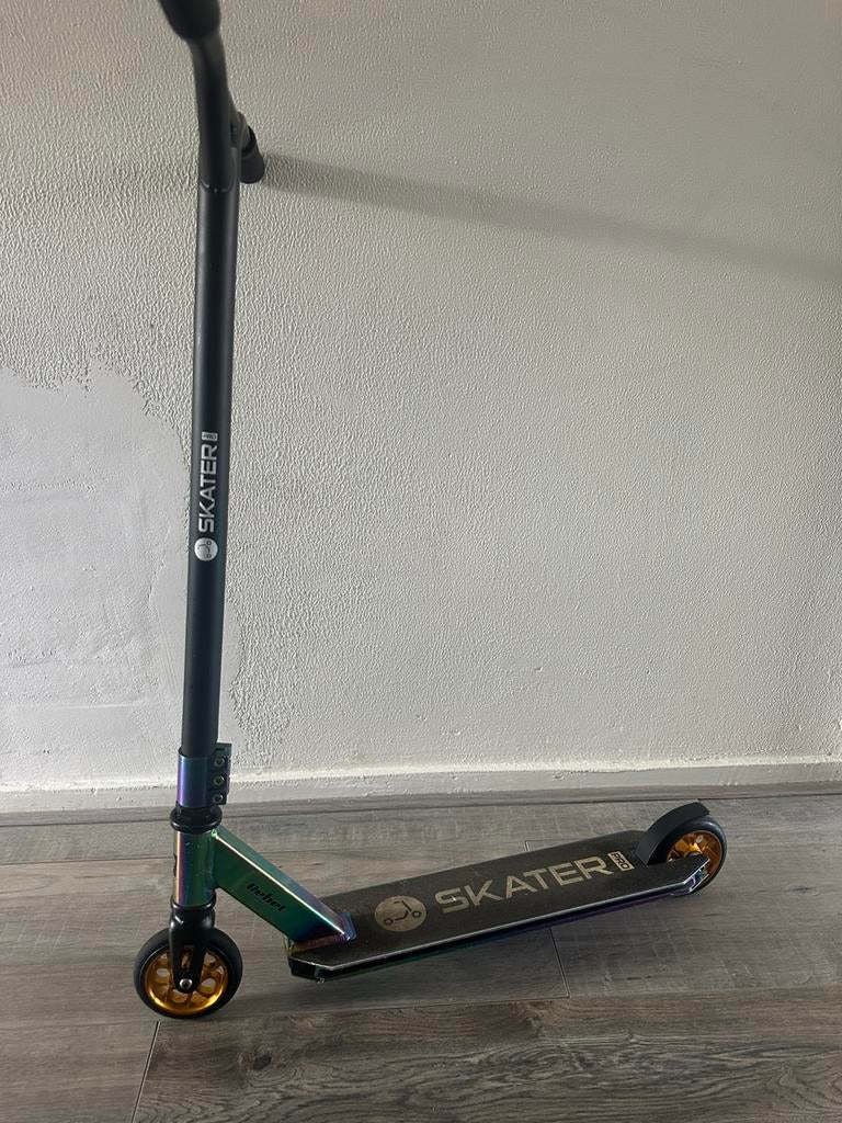 REBEL Skater Pro Stuntstep, Fietsen en Brommers, Ophalen, Gebruikt, Gewone step