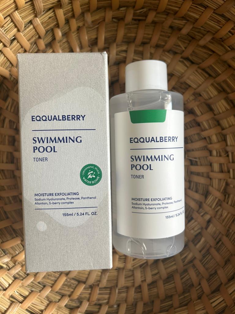 Eqqualberry Swimming Pool Toner - 155 ml, Verzenden, Nieuw, Gehele gezicht, Verzorging