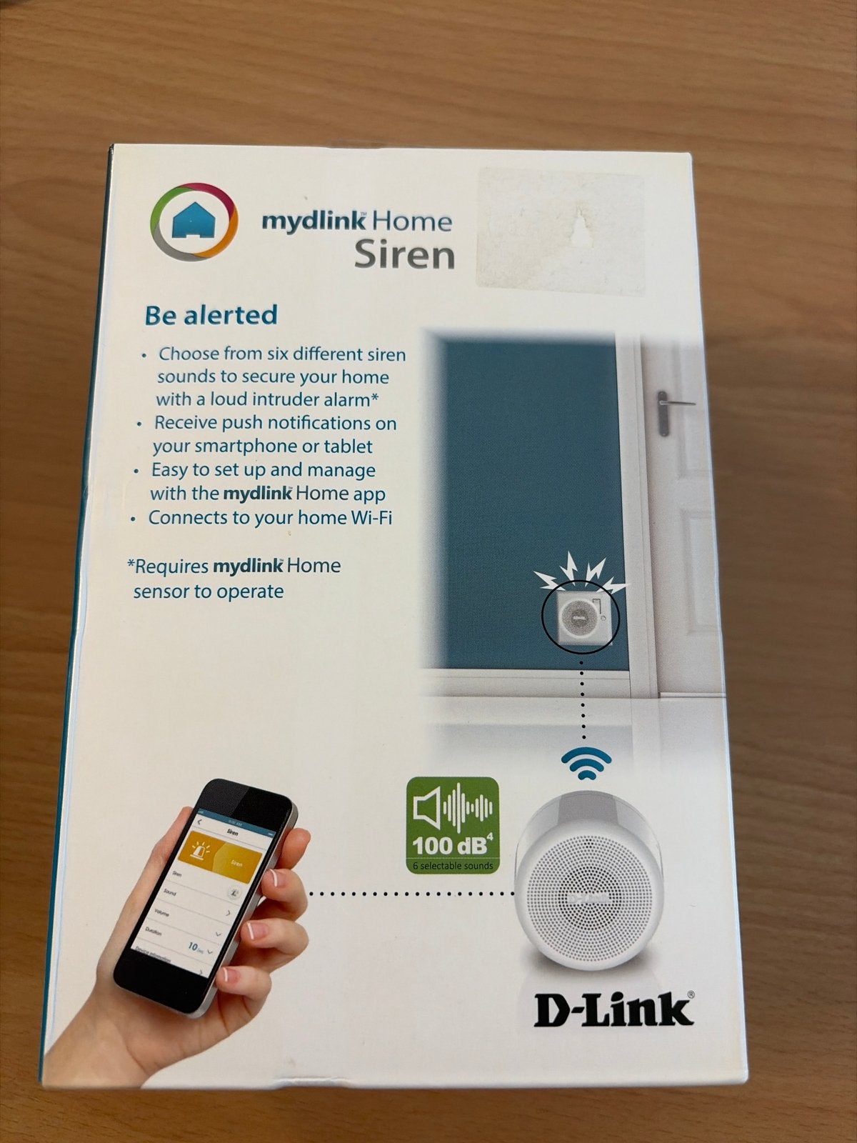 D-Link mydlink Home Sirene DCH-S220 - Smart Home Alarm, Sirene, Nieuw, Ophalen of Verzenden, Overige soorten
