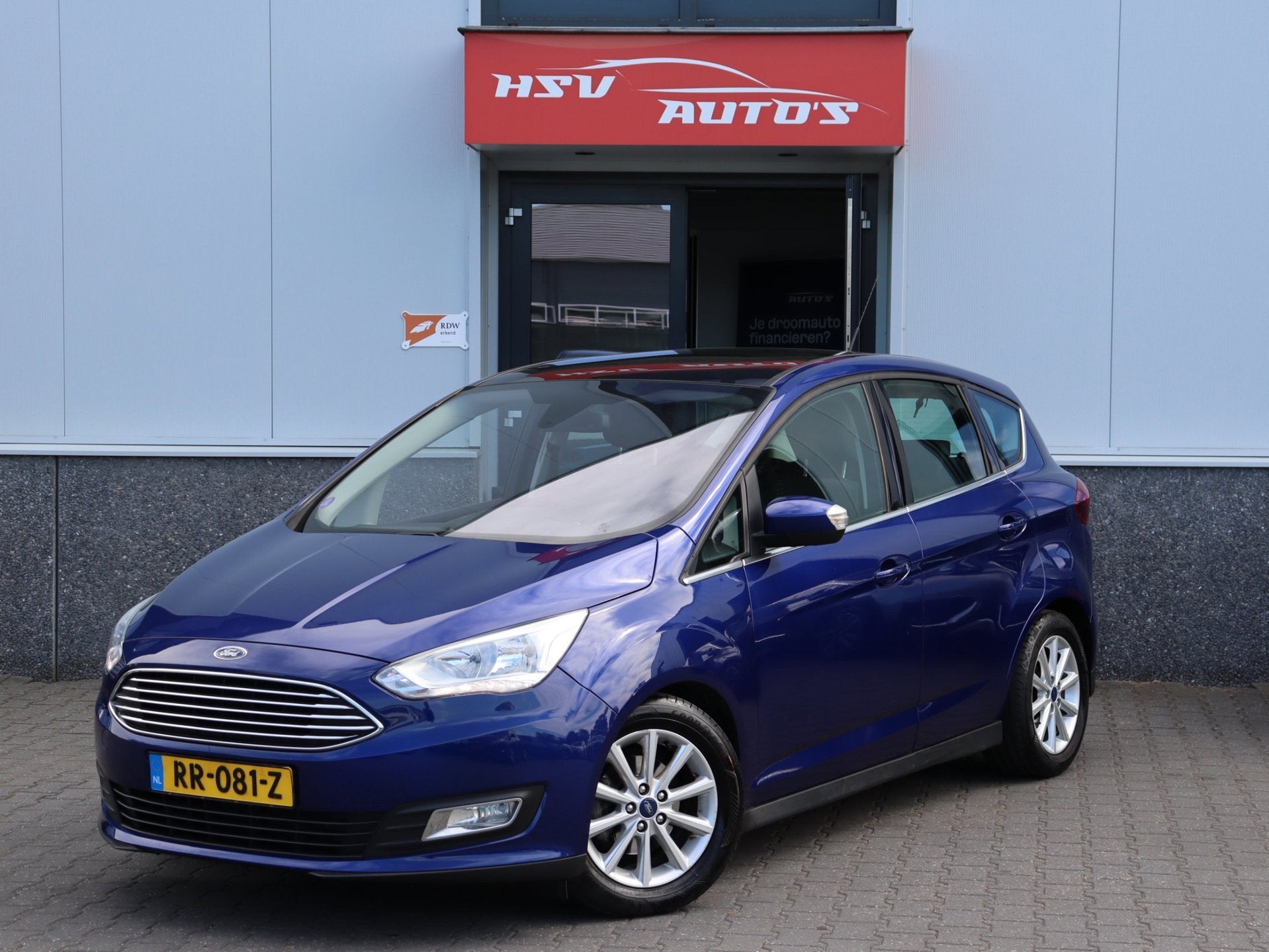 Ford C-Max 1.0 Titanium navi LM cruise *188.000km*, Auto's, Voorwielaandrijving, 125 pk, Gebruikt, Euro 6