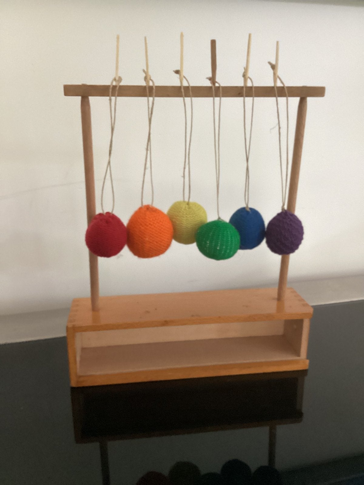 Eerste gave van Fröbel, Ophalen of Verzenden