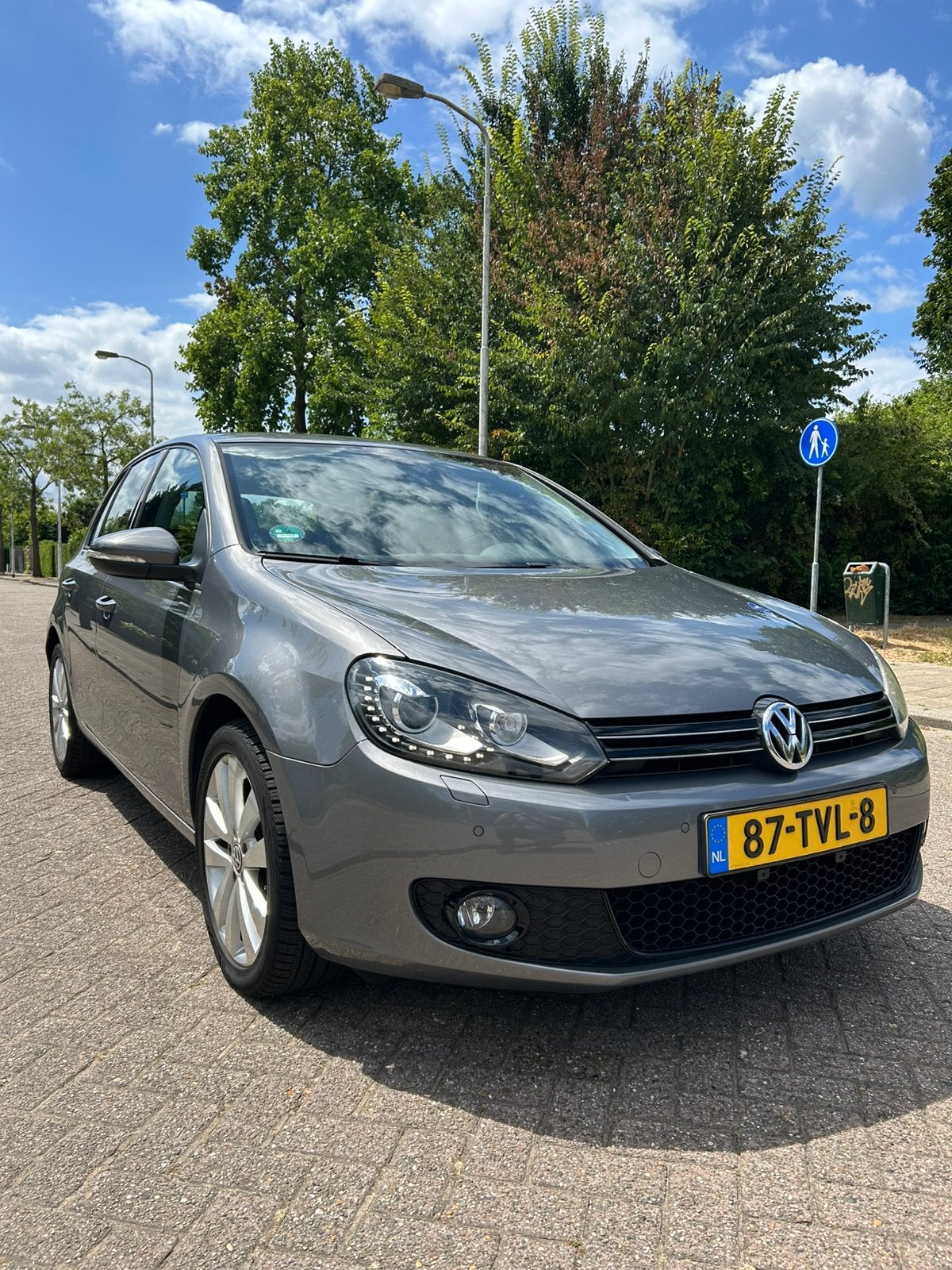 Volkswagen Golf 1.2 TSI 77KW 5D 2012 Grijs Highline, Voorwielaandrijving, Euro 5, 4 cilinders, Origineel Nederlands