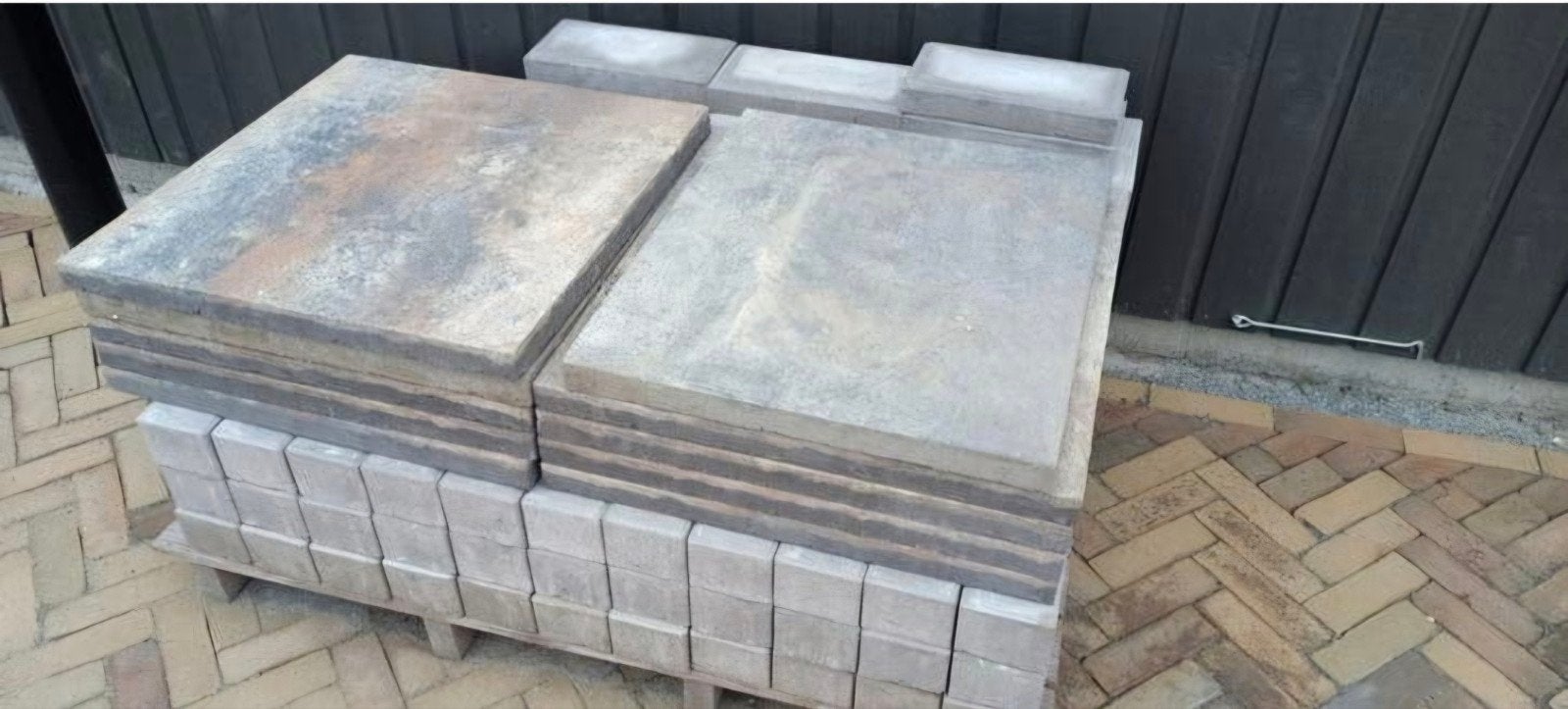 Terrastegel Excluton Lucca 60x60 (8 stuks _ 2,8 m2), Tuin en Terras, Ophalen, Klinkers, Nieuw, Minder dan 5 m²