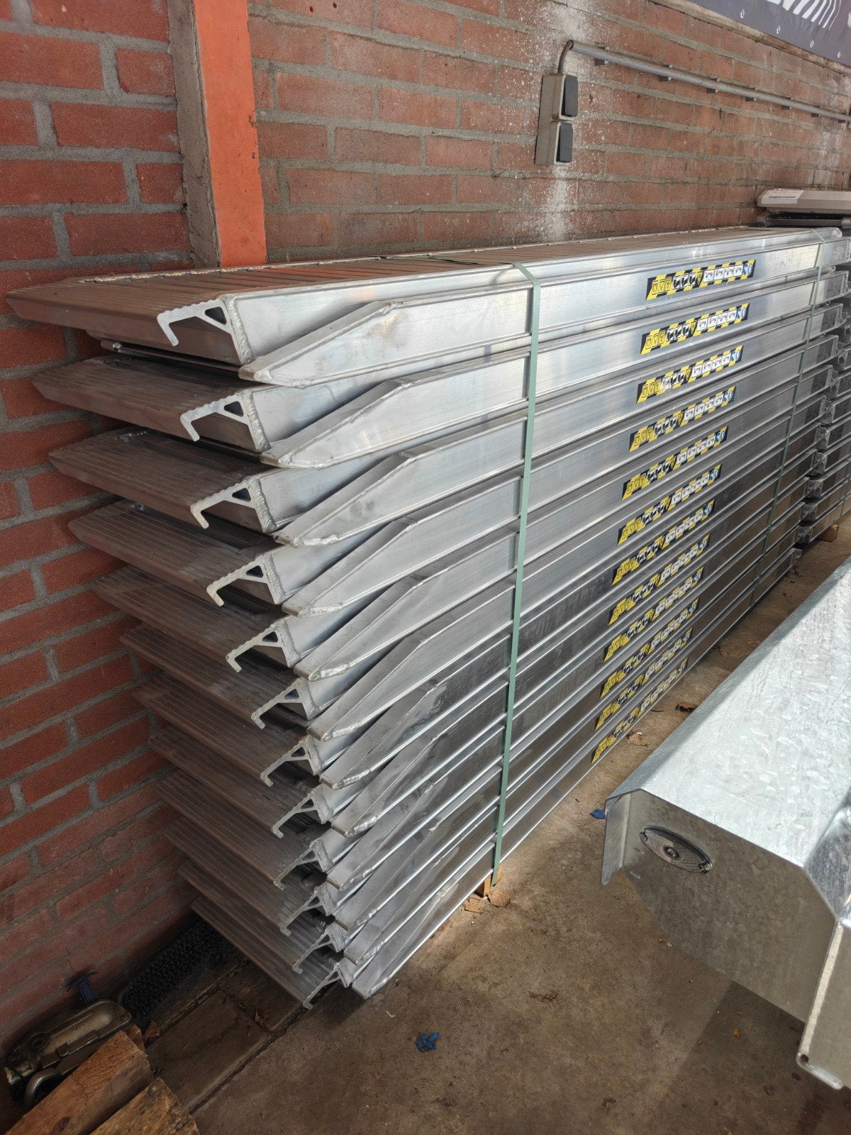 Nieuwe aluminium oprijplaten aanhanger, Auto diversen, Ophalen, Nieuw