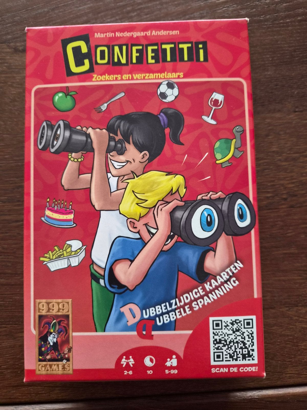 Confetti, Ophalen, Nieuw