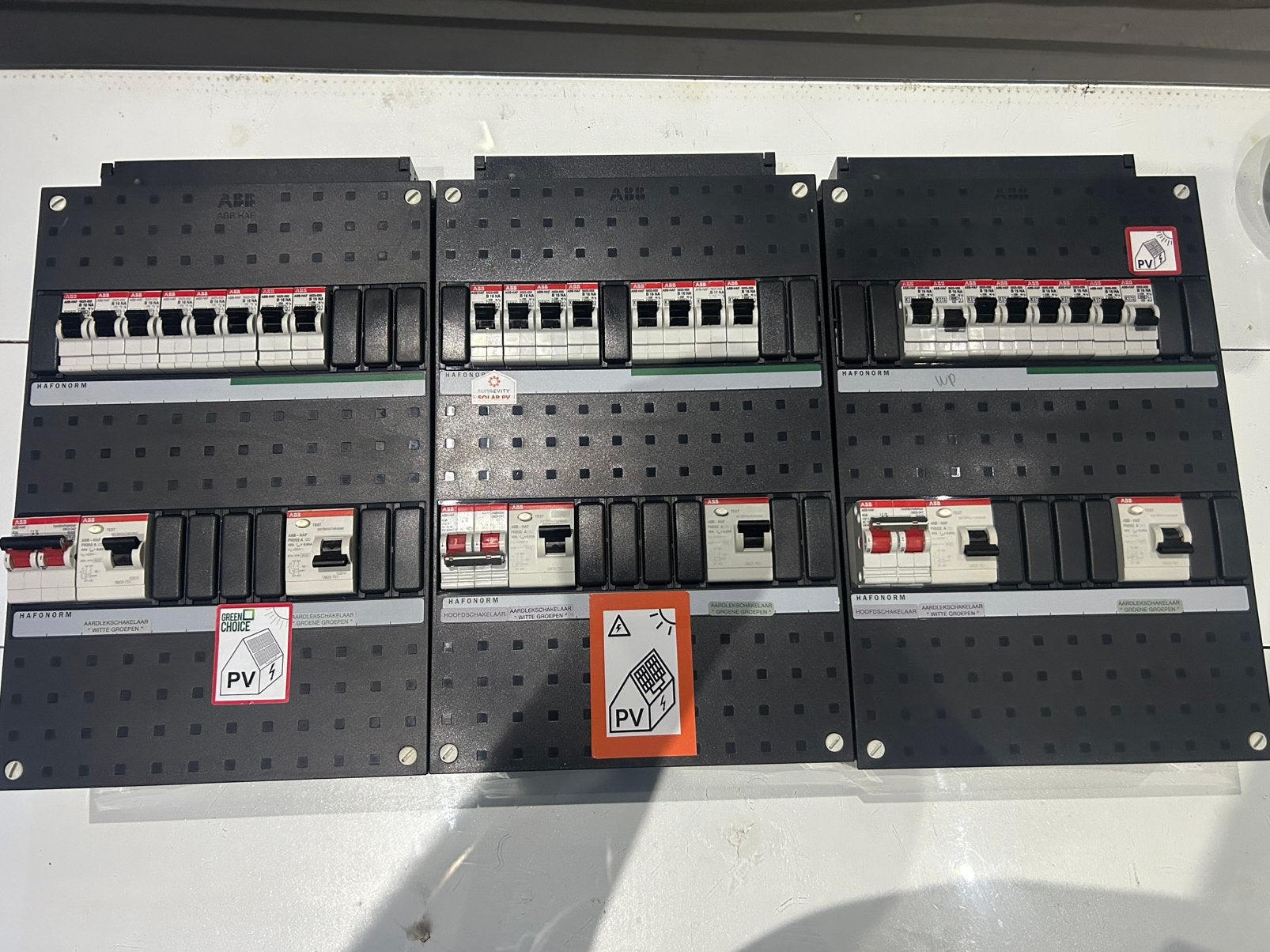 Abb geoepenkast 3 x, Ophalen of Verzenden, Gebruikt