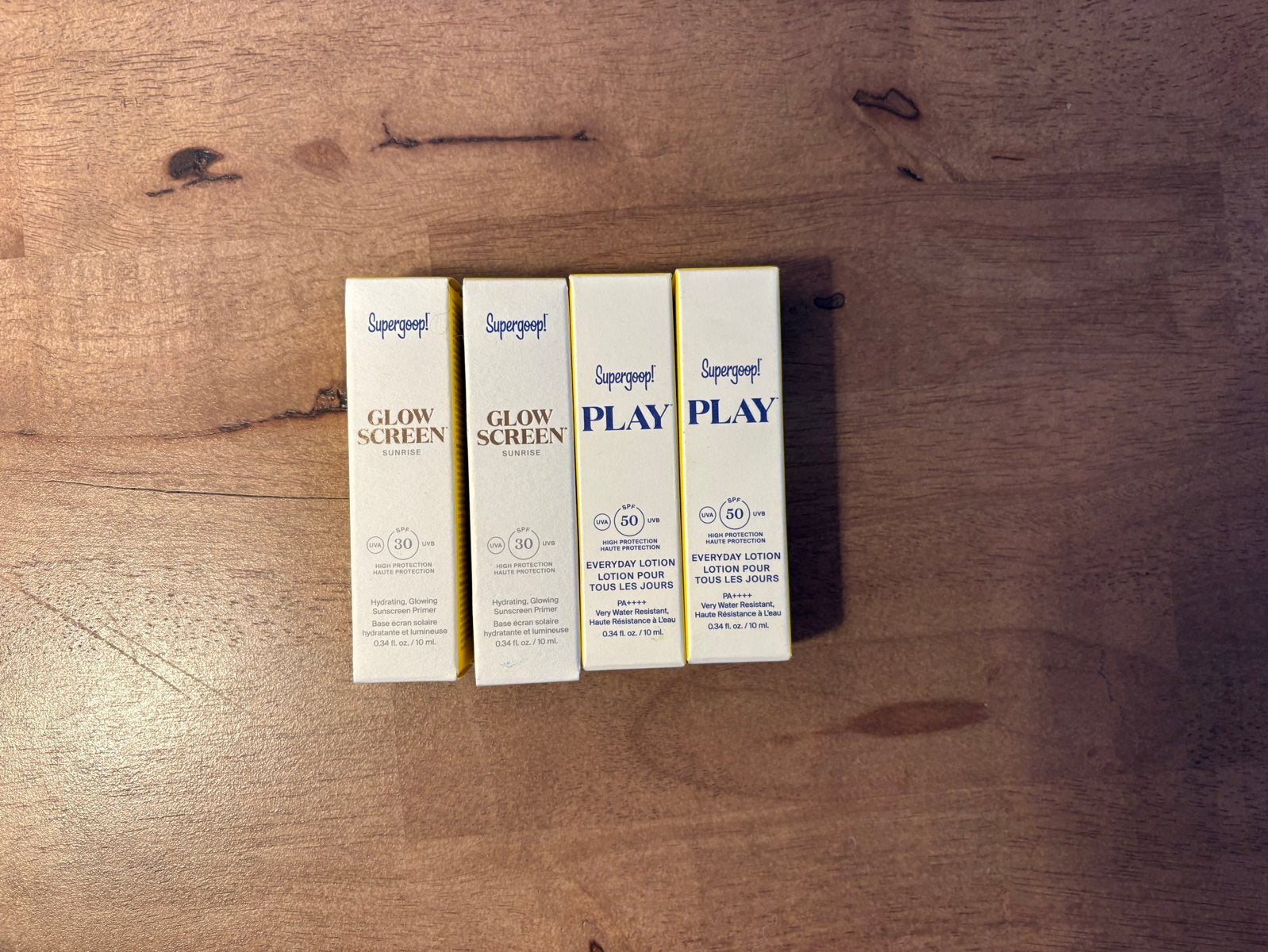 Supergoop! Zonnebrand: Glow Screen SPF 30 & Play SPF 50, Sieraden, Tassen en Uiterlijk, Uiterlijk | Lichaamsverzorging, Verzenden