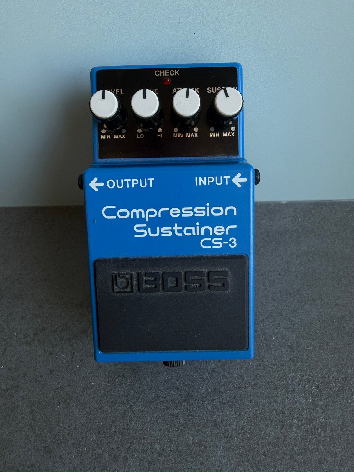 Boss CS-3 compression sustainer, Muziek en Instrumenten, Effecten, Ophalen of Verzenden, Zo goed als nieuw, Compressor