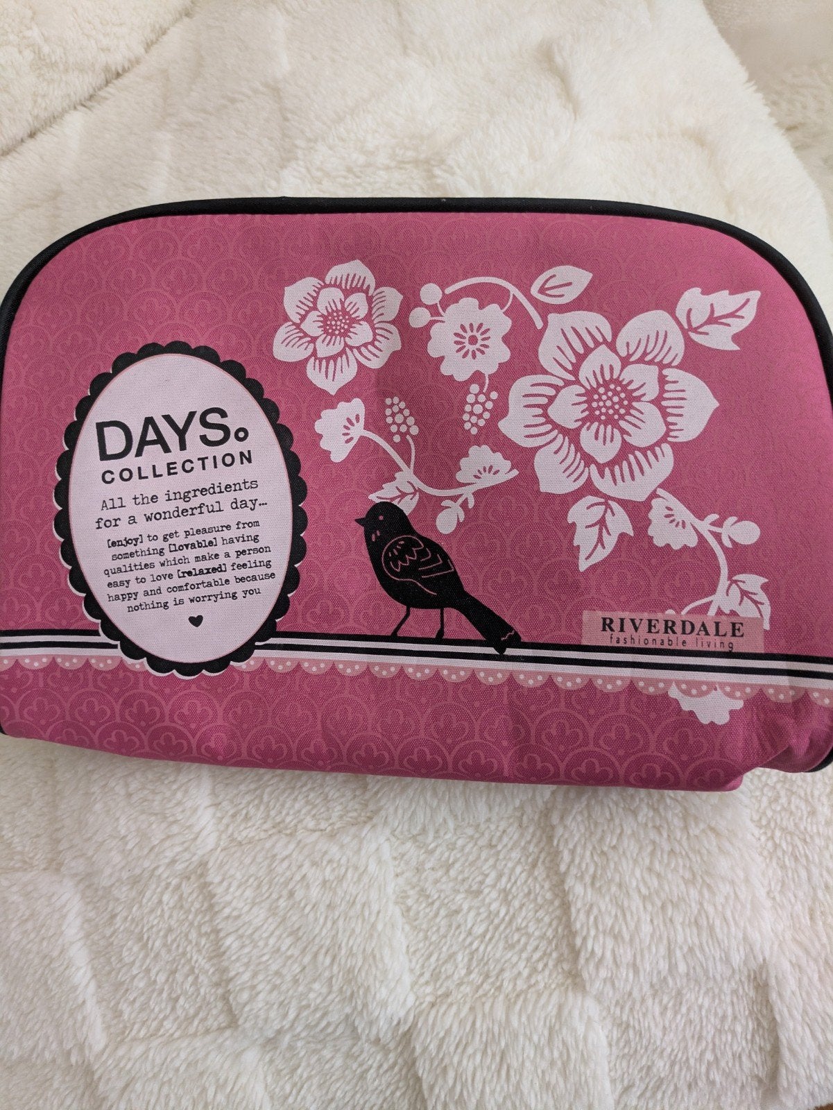 Riverdale Days Collection Make-up Tasje Roze, Ophalen of Verzenden, Zo goed als nieuw, Roze, Dame