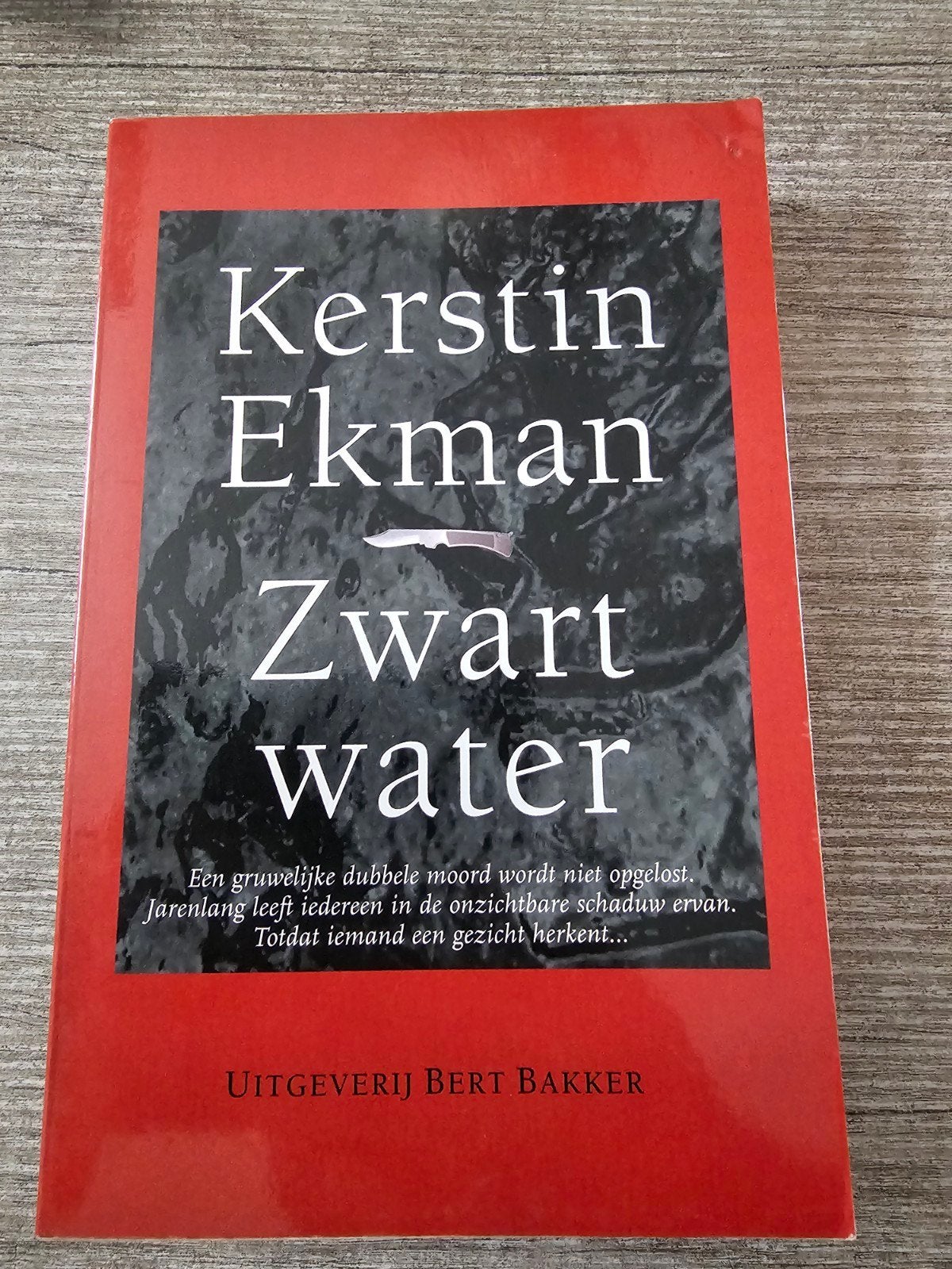 Kerstin Ekman - Zwart water (Thriller), Ophalen of Verzenden, Gelezen, Kerstin Ekman