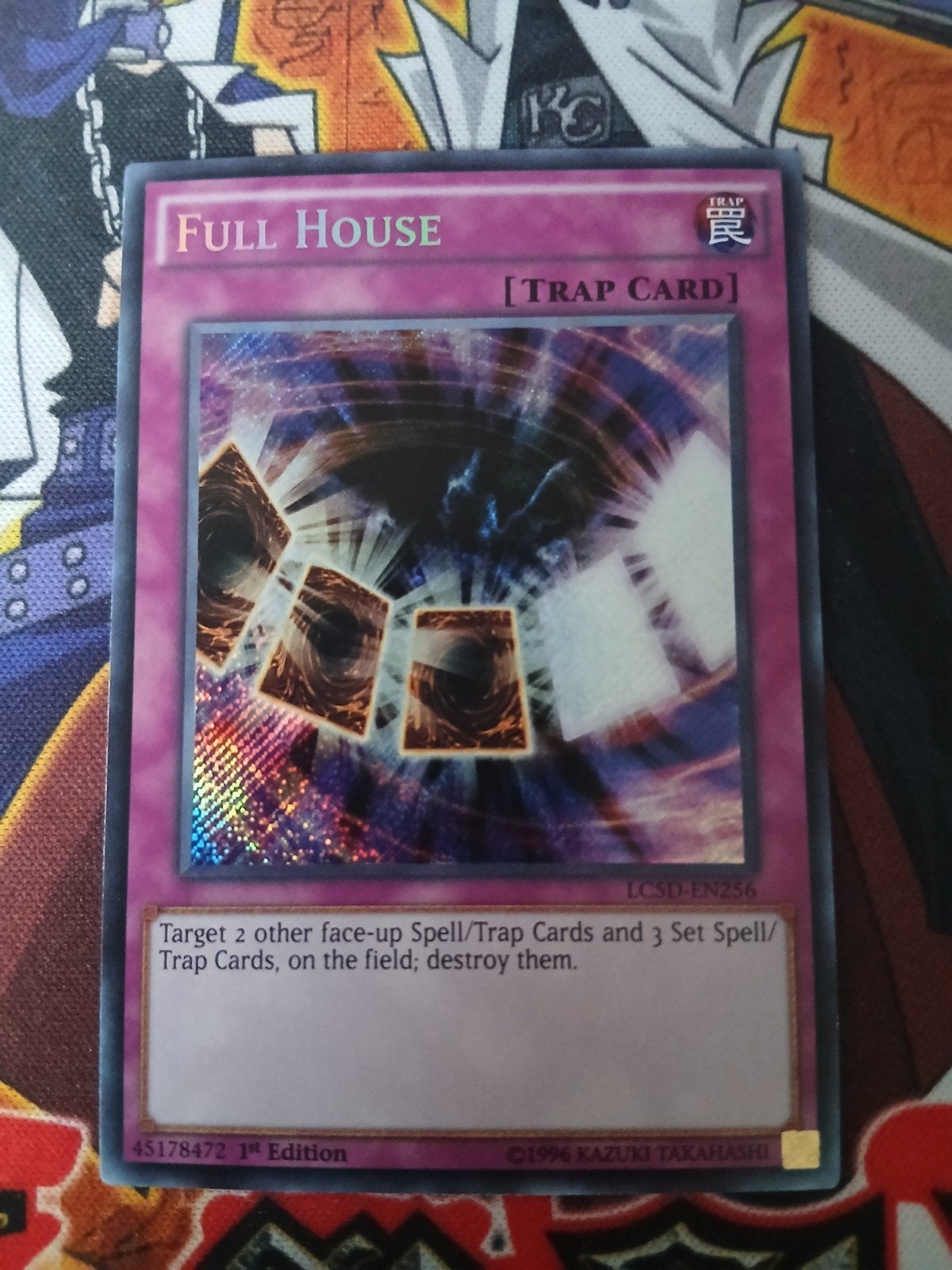 Full House - Secret Rare LC5D - Yu-Gi-Oh, Hobby en Vrije tijd, Verzamelkaartspellen | Yu-gi-Oh!, Ophalen of Verzenden, Zo goed als nieuw