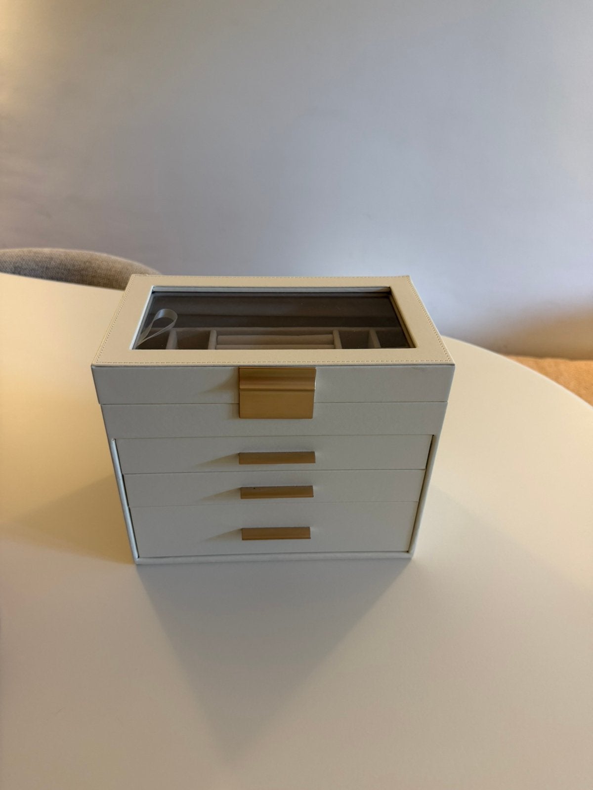 Sieradendoos zo goed als nieuw, Diversen, Bureau-accessoires, Ophalen of Verzenden, Zo goed als nieuw