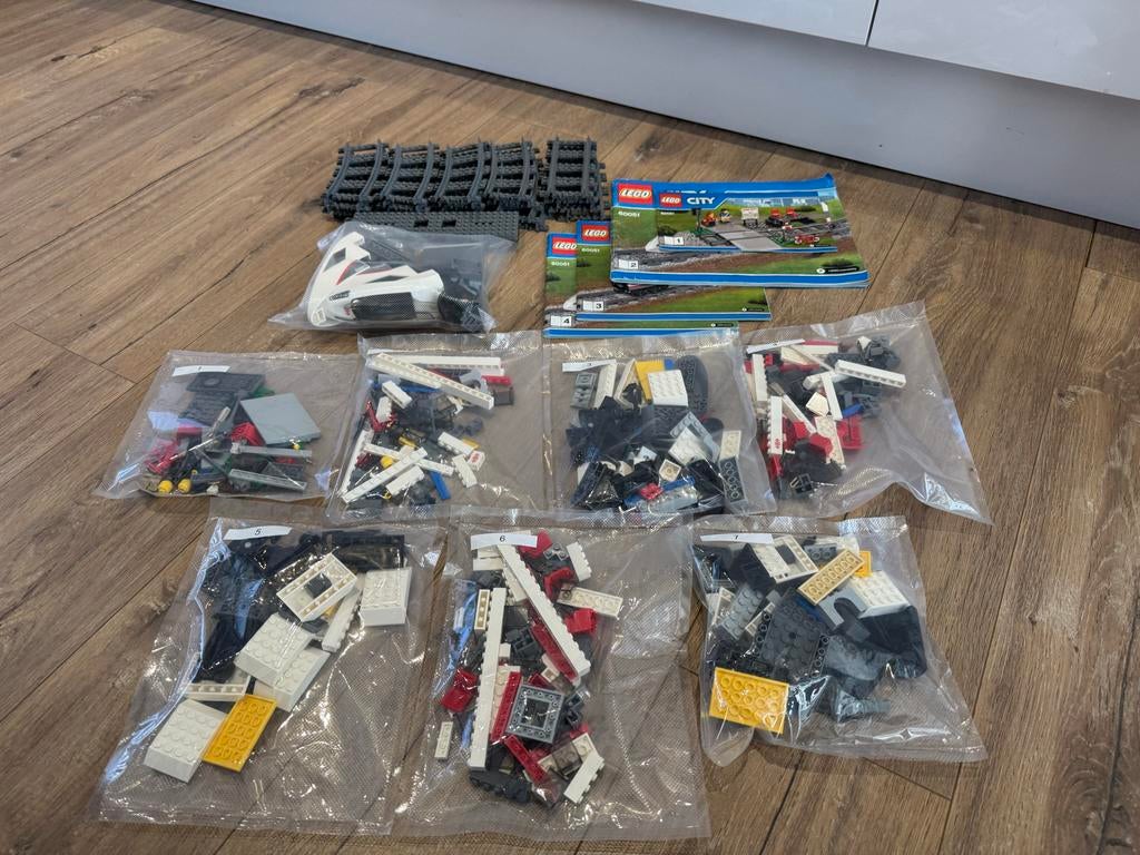 Lego City 60051 Hogesnelheidstrein - Compleet met instructie, Lego, Ophalen of Verzenden, Compleet, Complete set