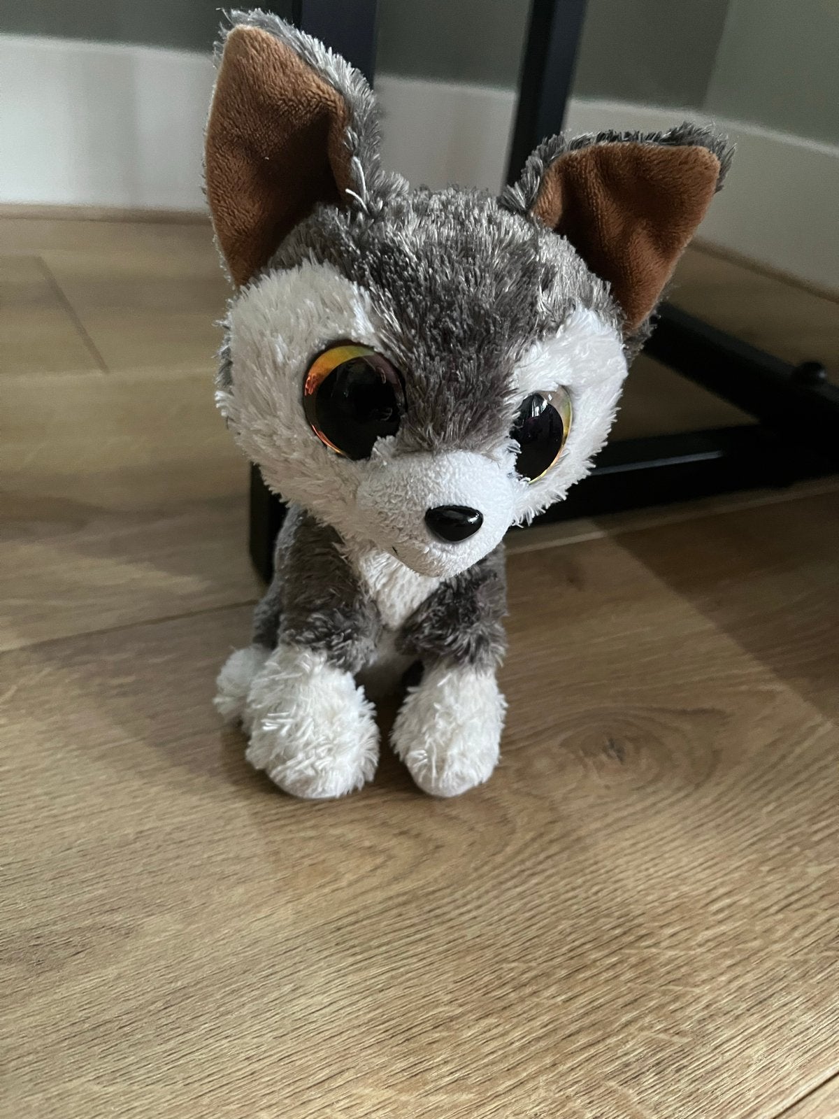 Schattige Ty Beanie Boo Husky Knuffel - Zo goed als nieuw, Zo goed als nieuw, Meerkleurig, Klein (minder dan 20 cm), Ty